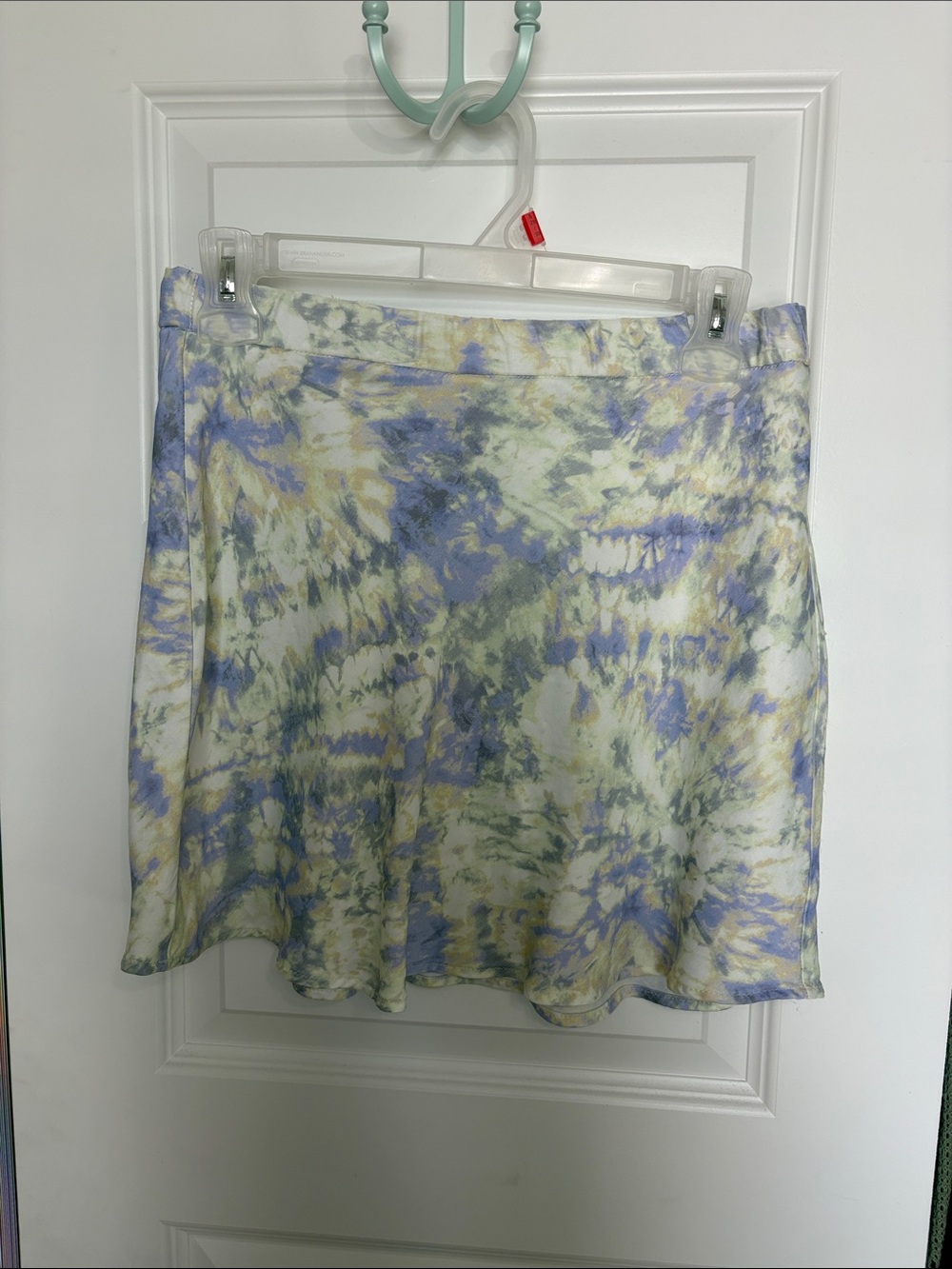 Zara Tie-Dye Pastel Mini Skirt - Womens